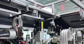 廣柔無塵拖鏈在面板自動分揀設備上的應用